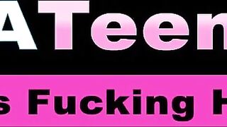 Busty MILF punishes small teens by tongue fucking them