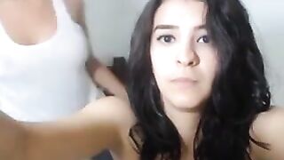 Horny girls put on a show 2