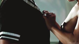 Housemaid Paula Shy and her lesbian mistress