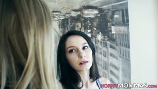 Older lesbian stepmom