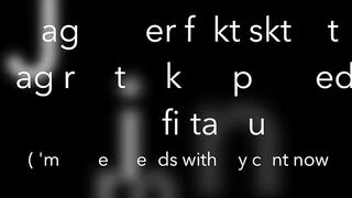 I'm better friends with my cunt now