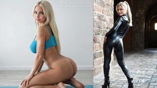 Consummate Golden-haired Ass Compilation - AI Generated