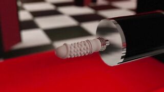 Twink Hentai Boi has joy with the Sex toy and Screw Machine