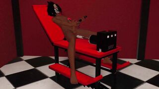 Twink Hentai Boi has joy with the Sex toy and Screw Machine