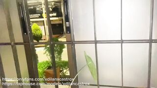 Older chap bangs student hard bareback and cums inside his taut booty anal creampie