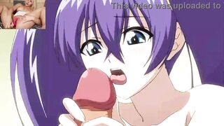 The shy student has such a large penis