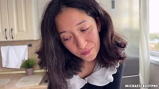 Stepmother Solves Stepson's Problems With The Aid of Evolova Electronic Sex Doll