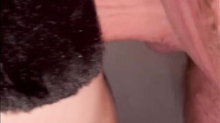 Gf can’t get over large wang with anal toy and creampie