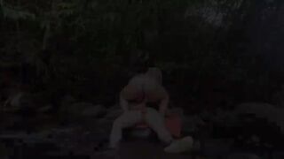 PART ONE. They meet at the river and BANG MY BOOTY.. SEX IN THE FOREST alexachris20