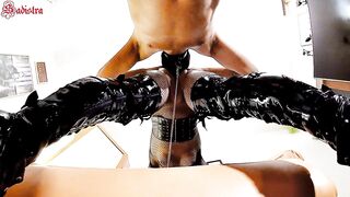 Headmistress Sadistra's boots & booty licker