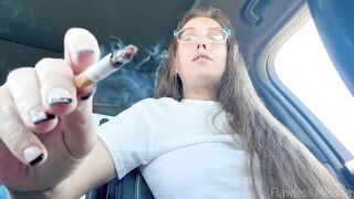 Human Car Ashtray, Human Ashtray, Smokin' Fetish, Hawt Hotty Smokin', Ashtray Serf,