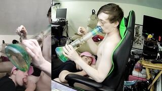 That Cum is Exploding like fourth of July Fireworks