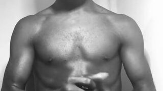 Wank my schlong during the time that my stepmom is watching