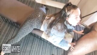 CHICK IN THE HOTEL GETS SKULL DRILLED FULL OF THICK CHAP MILK IN ADVANCE OF OUR ALLIES GET BACK TO THE ROOM