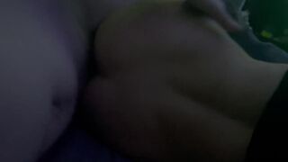 Taking his large shlong during the time that his parents are next door