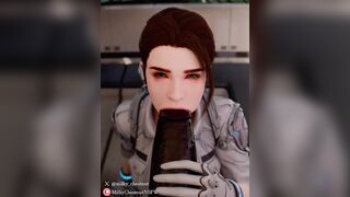 Hailey Strokes Your Schlong and Sucks the Tip POV (Ebony) - The 1st Descendant