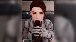 Hailey Strokes Your Schlong and Sucks the Tip POV (Ebony) - The 1st Descendant