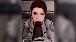 Hailey Strokes Your Schlong and Sucks the Tip POV (Ebony) - The 1st Descendant