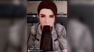 Hailey Strokes Your Schlong and Sucks the Tip POV (Ebony) - The 1st Descendant