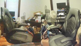 Heather Kane rides Schlong untill this chab BUSTS!