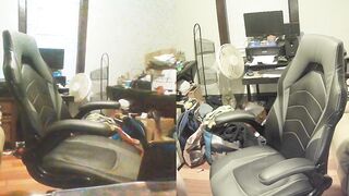 Heather Kane rides Schlong untill this chab BUSTS!