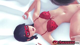 Breasty Ladybug CG Comics Animation – Large Titties Hentai Gal Missionary Bang, Standing Tease and Intensive Cowgirl With Cum Inside In Chick Elect two