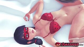 Breasty Ladybug CG Comics Animation – Large Titties Hentai Gal Missionary Bang, Standing Tease and Intensive Cowgirl With Cum Inside In Chick Elect two