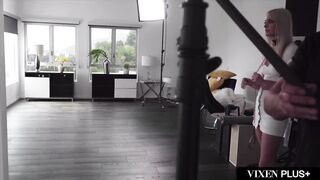 Kenna is dating an grandpapa who loves booty slam. This babe's nervous about it and backs out each time they try. This chab has one of his other cuties teach her in advance of banging him.