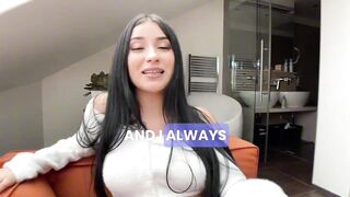 TINY LATIN CHICK TAKES MASSIVE WEENIE IN BUTT - 18yo 1st Time Anal Large Booty Large Bazookas Casting POV
