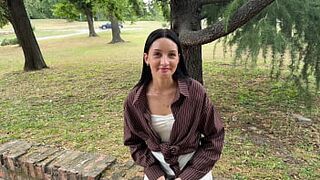 Picked Up Random Angel – Outdoor Oral job & Public Bang