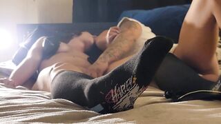 !!!RECENT!!! gets licked then bounces on hard thick dong