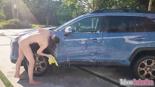 Undressed Car Wash in Miami! - Life With Amiee Cambridge - Taboo Seduction