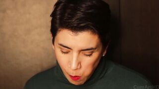 Awesome ejaculation compilation of my charming, artistic amateur wife!