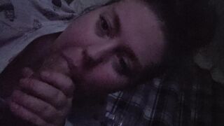 Worshipping Daddys Knob With eye contact pov