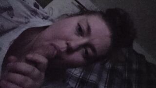 Worshipping Daddys Knob With eye contact pov