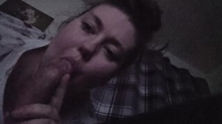 Worshipping Daddys Knob With eye contact pov