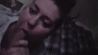 Worshipping Daddys Knob With eye contact pov