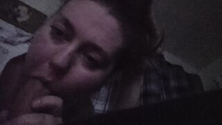 Worshipping Daddys Knob With eye contact pov