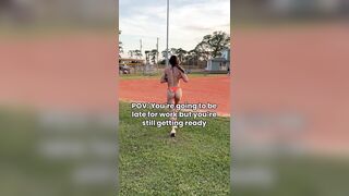 This is appropriate baseball attire!