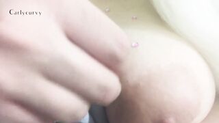 Melons overspread in stickers with obscene talk!