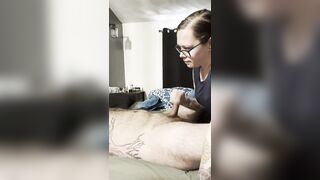 big beautiful woman stepmom mother I'd like to fuck gives lengthy sloppy oral sex