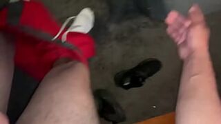 Sucking this obese meat