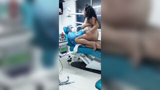 YOUTHFUL LATIN CHICK TEMPTED HER DENTIST ENDS UP RIDING HIM (Melody tarly)