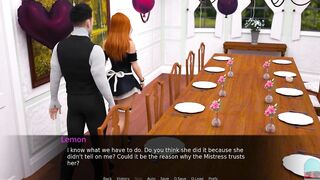Screwing Lemon on the dining table • DUSKLIGHT MANOR #89