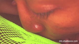 Black Twat Eating for 5 mins str8! Backshots with a creampie ending