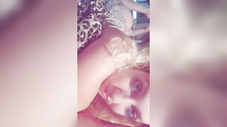 Slutty little kitten wakes u up with her groans