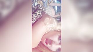 Slutty little kitten wakes u up with her groans