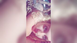 Slutty little kitten wakes u up with her groans