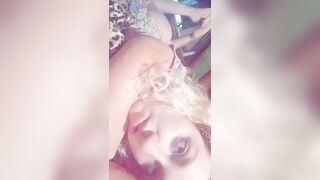 Slutty little kitten wakes u up with her groans