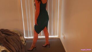 Sexy Aussie mother I'd like to fuck Striptease and masturbating